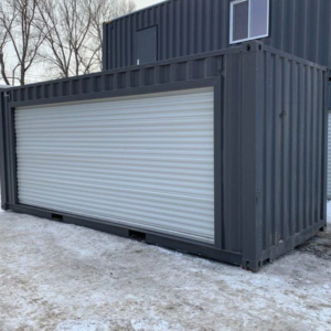 Container da 20 piedi con 16 porte avvolgibili