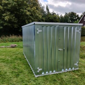 Container di stoccaggio 4 x 2 metri – con doppia porta sul lato corto